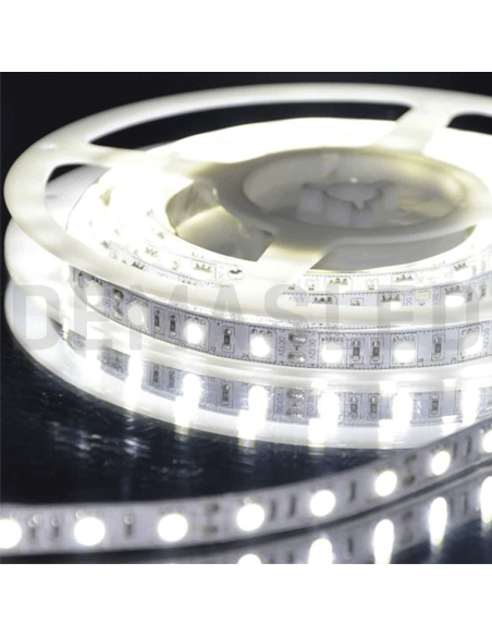 Tira LED SMD5050 IP68, 12V 12W/m, 60 LEDs/m, 5m