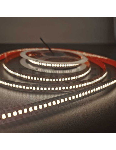 Tira LED SMD2835, 24V 24W/M Blanco Neutro 2400 Lm/M 240LEDs/M, 5m