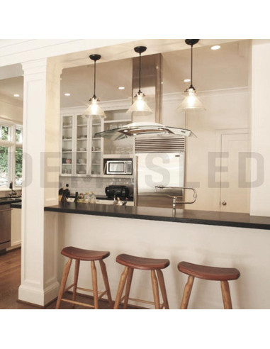 Panel LED redondo blanco de 12cm, 6W 390lm blanco para empotrar