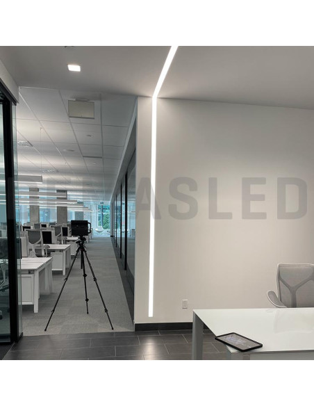 Panel LED cuadrado blanco, 22.3x22.3cm 18W 1440lm, empotrar