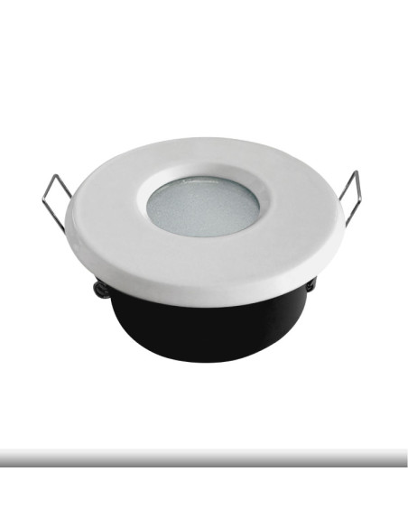 Aro Fijo 8.4cm Corte 6.8cm para lampara GU10 y MR16