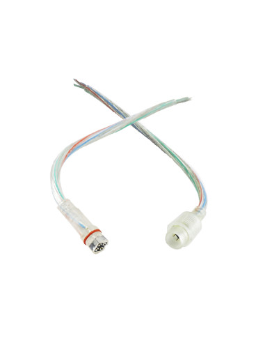 Conector Waterproof, DC Plug para tiras LED RGB