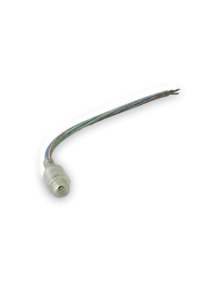 Conector Waterproof, DC Plug para tiras LED RGB