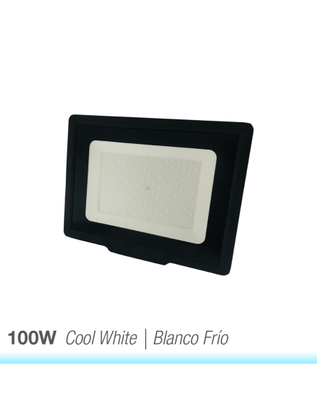 Proyector LED para Exteriores, 100W 8500lm Blanco Frio 6500K 220V