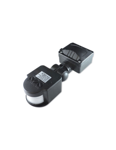Sensor de Movimiento, 1200W, 5-2.000Lux, 10s-7min, IP54