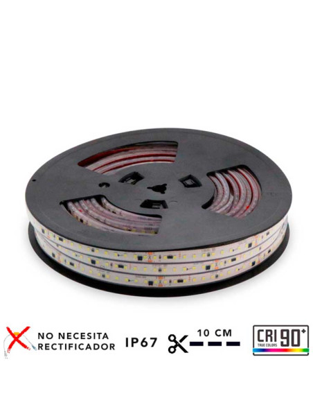 Tira LED IP68 120L/M AC240V - 17W/M X1m