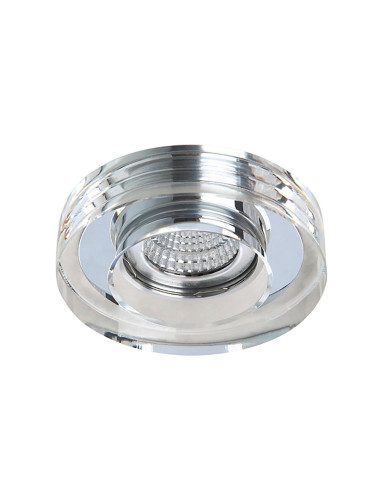 Aro fijo redondo cristal Ø100mm