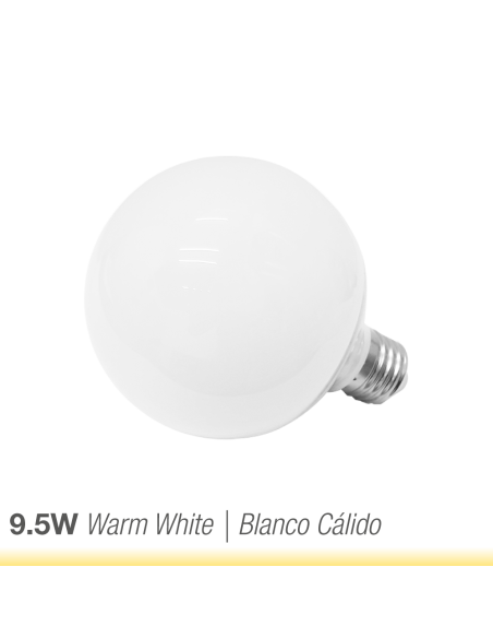 Bombilla LED E27 Globo 15W Blanco 806lm