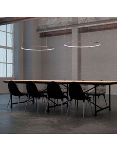 Colgante aro Ring 57032-A 95cm Cromo 31W