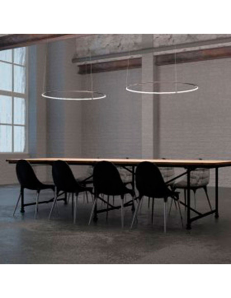 Colgante aro Ring 57032-A 95cm Cromo 31W