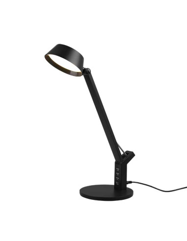 Lámpara mesa AVA regulable con cargador USB