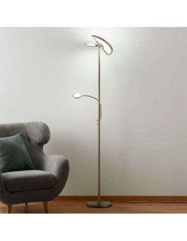 Lámpara pie con lector 3000/6500K 2000Lm 424910207