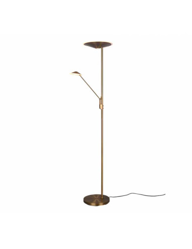 Lámpara pie con lector Brant