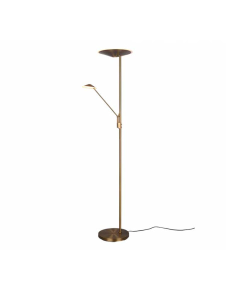 Lámpara pie con lector Brant