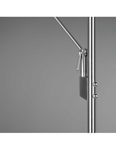 Lámpara pie con lector Brant