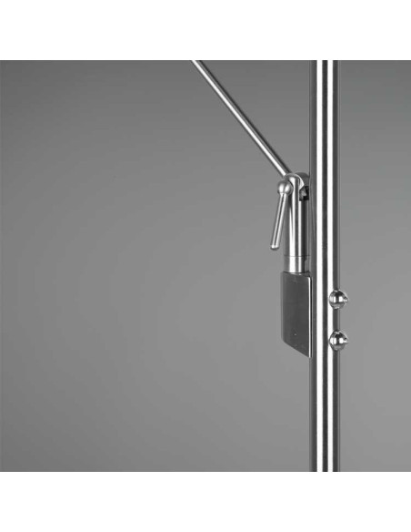 Lámpara pie con lector Brant