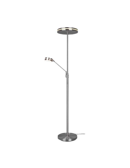 Lámpara pie FRANKLIN 35W con lector 6W 3000 a 6000K