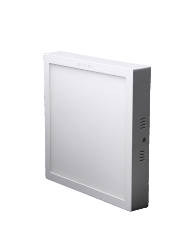 Plafón cuadrado de superficie 6W 120x120mm Blanco Frío 6000°K 435lm