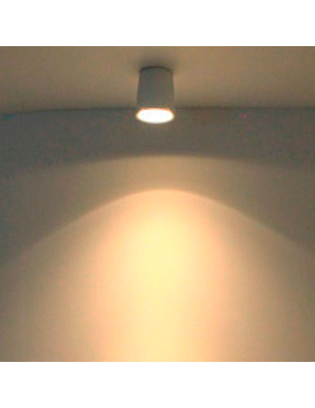 Cilindro 10W blanco mate 23º