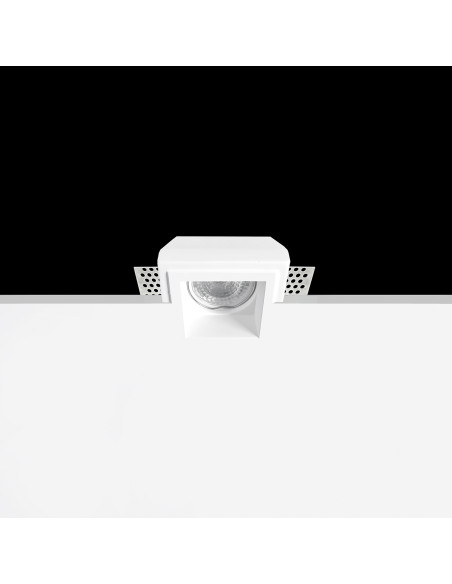 Empotrable modelo IRIS 1 en color Blanco para 1xGU10 (no incluida)