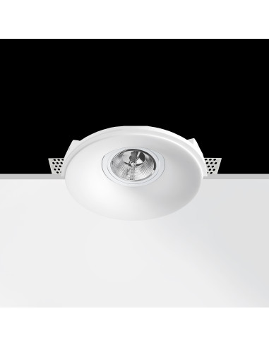Empotrable modelo AURA en color Blanco para 1xGU10 (no incluida)