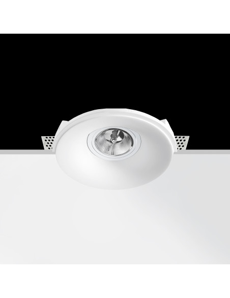 Empotrable modelo AURA en color Blanco para 1xGU10 (no incluida)