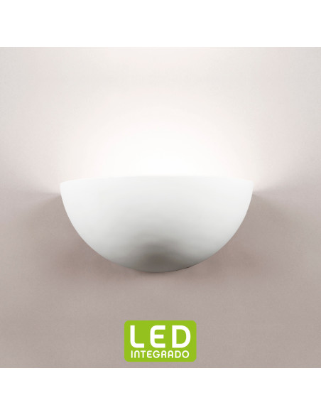 Aplique de pared modelo ESFERA ALTA 300 LED en color Blanco