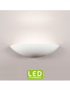 Aplique de pared modelo ESFERA 360 LED Dimable en color Blanco