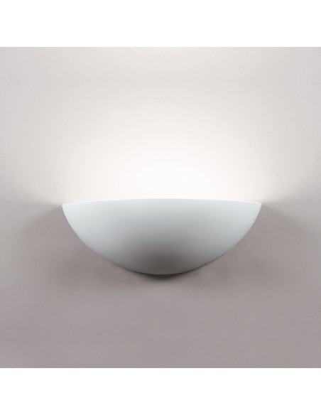 Aplique de pared modelo ESFERA 295 - 1xE27 en color Blanco para 1xE27 (no incluida)