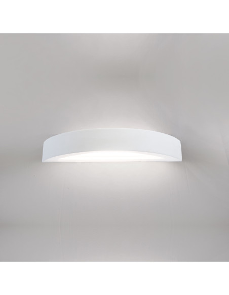 Aplique de pared modelo NORA 320 en color Blanco