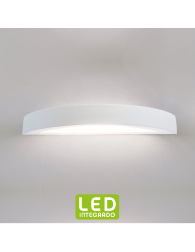 Aplique de pared modelo NORA 420 Dimable en color Blanco