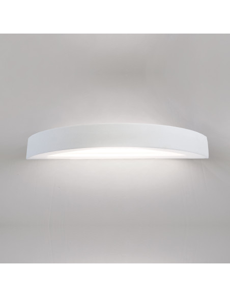 Aplique de pared modelo NORA 420 Dimable en color Blanco