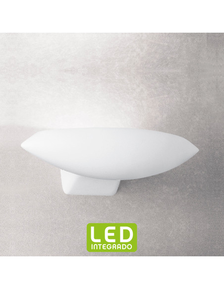 Aplique de pared modelo APOLO LED en color Blanco