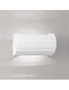 Aplique de pared modelo INÉS - 1xR7s 118mm en color Blanco para 1xR7s 118mm (no incluida)