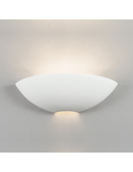 Aplique de pared modelo ESFERA UP-DOWN 405 - 1xE27 en color Blanco para 1xE27 (no incluida)