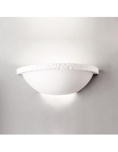 Aplique de pared modelo AIDA - 1xE27 en color Blanco para 1xE27 (no incluida)