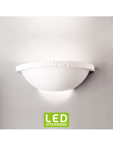 Aplique de pared modelo AIDA LED Dimable en color Blanco