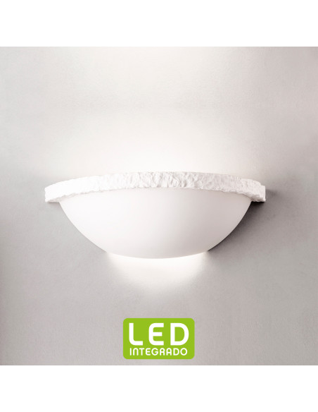 Aplique de pared modelo AIDA LED Dimable en color Blanco