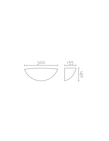 Aplique de pared modelo A-5149 LED Dimable en color Blanco