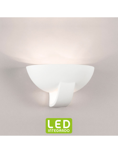 Aplique de pared modelo CLASIC LED Dimable en color Blanco