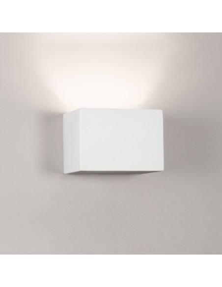Aplique de pared modelo RINGO 160 - 1xR7s 78mm en color Blanco para 1xR7s 78mm (no incluida)