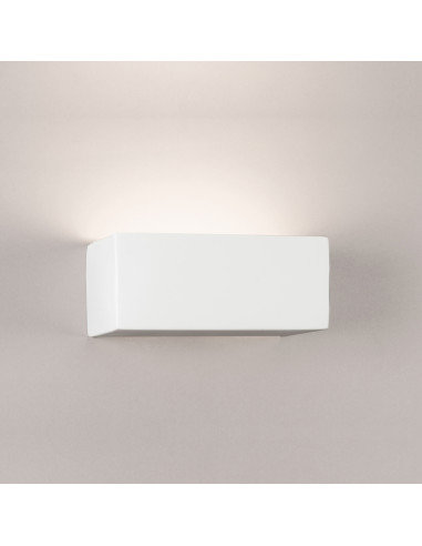 Aplique de pared modelo BRAVO 250 - 1xR7s 118mm en color Blanco para 1xR7s 118mm (no incluida)
