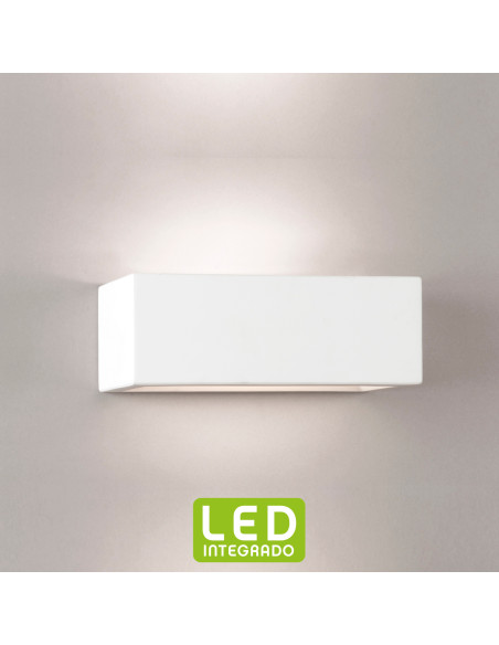 Aplique de pared modelo NICO 240 LED Dimable en color Blanco
