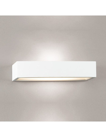 Aplique de pared modelo NICO 480 - 1xR7s 118mm en color Blanco para 1xR7s 118mm (no incluida)