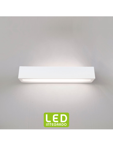 Aplique de pared modelo LINDA 300 en color Blanco