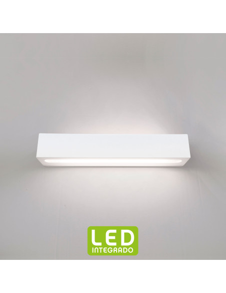 Aplique de pared modelo LINDA 300 en color Blanco