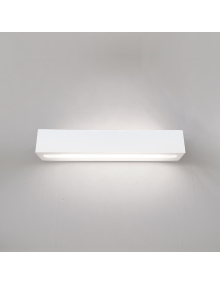 Aplique de pared modelo LINDA 300 en color Blanco