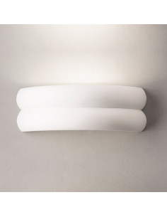 Aplique de pared modelo ICEBERG 420 - 1xE27 en color Blanco para 1xE27 (no incluida)