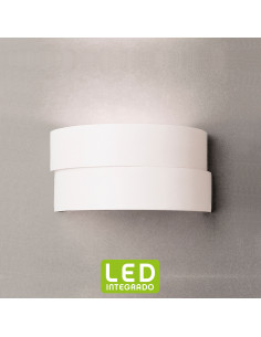 Aplique de pared modelo PALACE 300 LED en color Blanco
