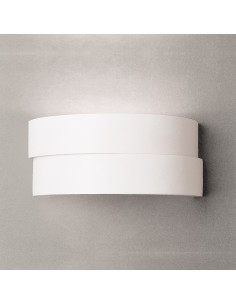 Aplique de pared modelo PALACE 400 - 1xR7s 118mm en color Blanco para 1xR7s 118mm (no incluida)